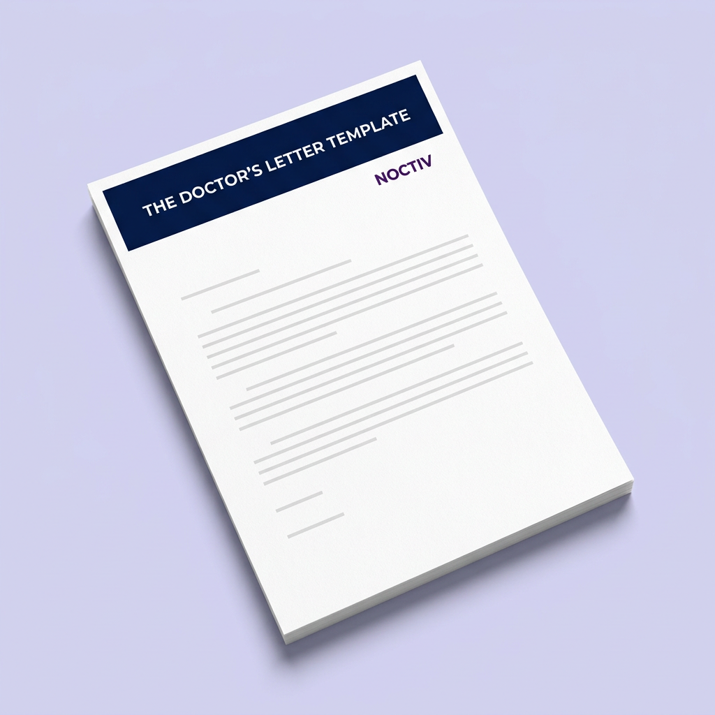 Doctor's Letter Template