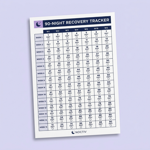 90-Night Recovery Tracker