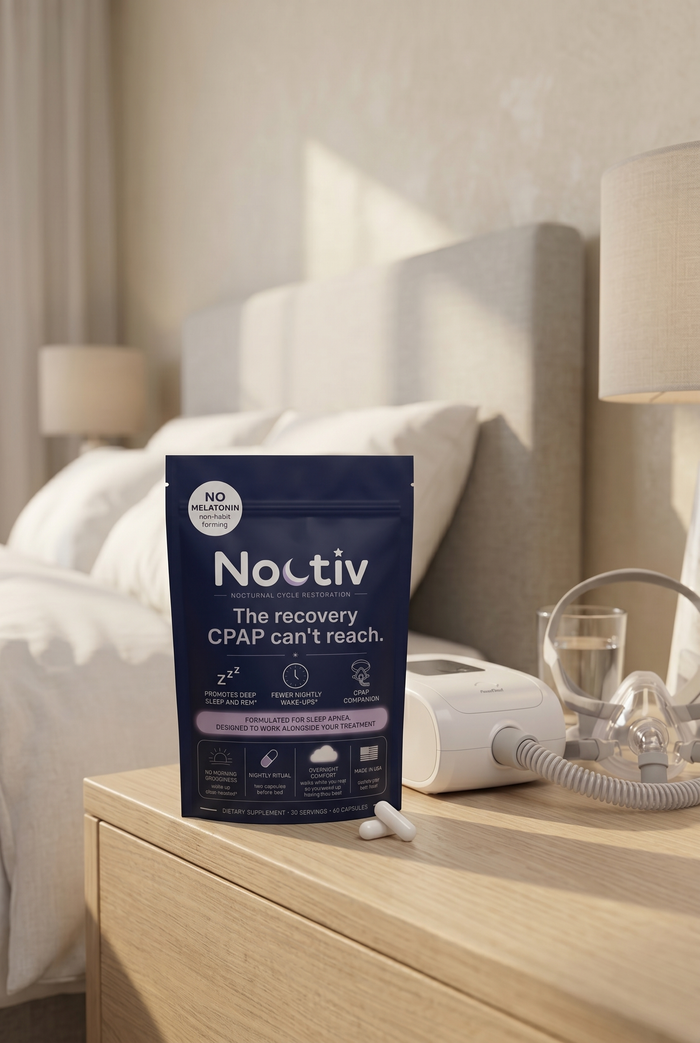 Noctiv restores the recovery your CPAP can't reach.