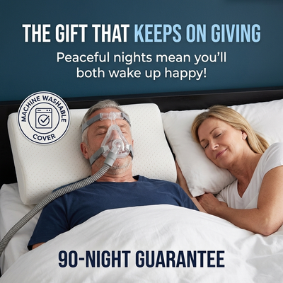 Ergonomic CPAP Pillow