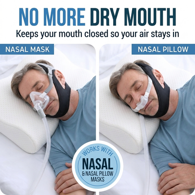 Anti-Leak CPAP Chin Strap