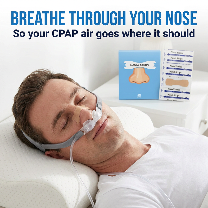 Nasal Strips: Breathe Through Your Nose, Not Your Mouth