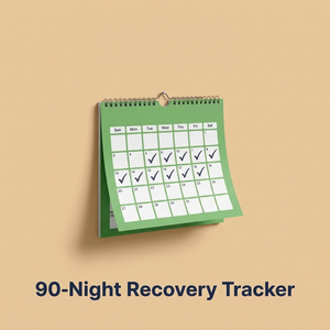 90-Night Recovery Tracker
